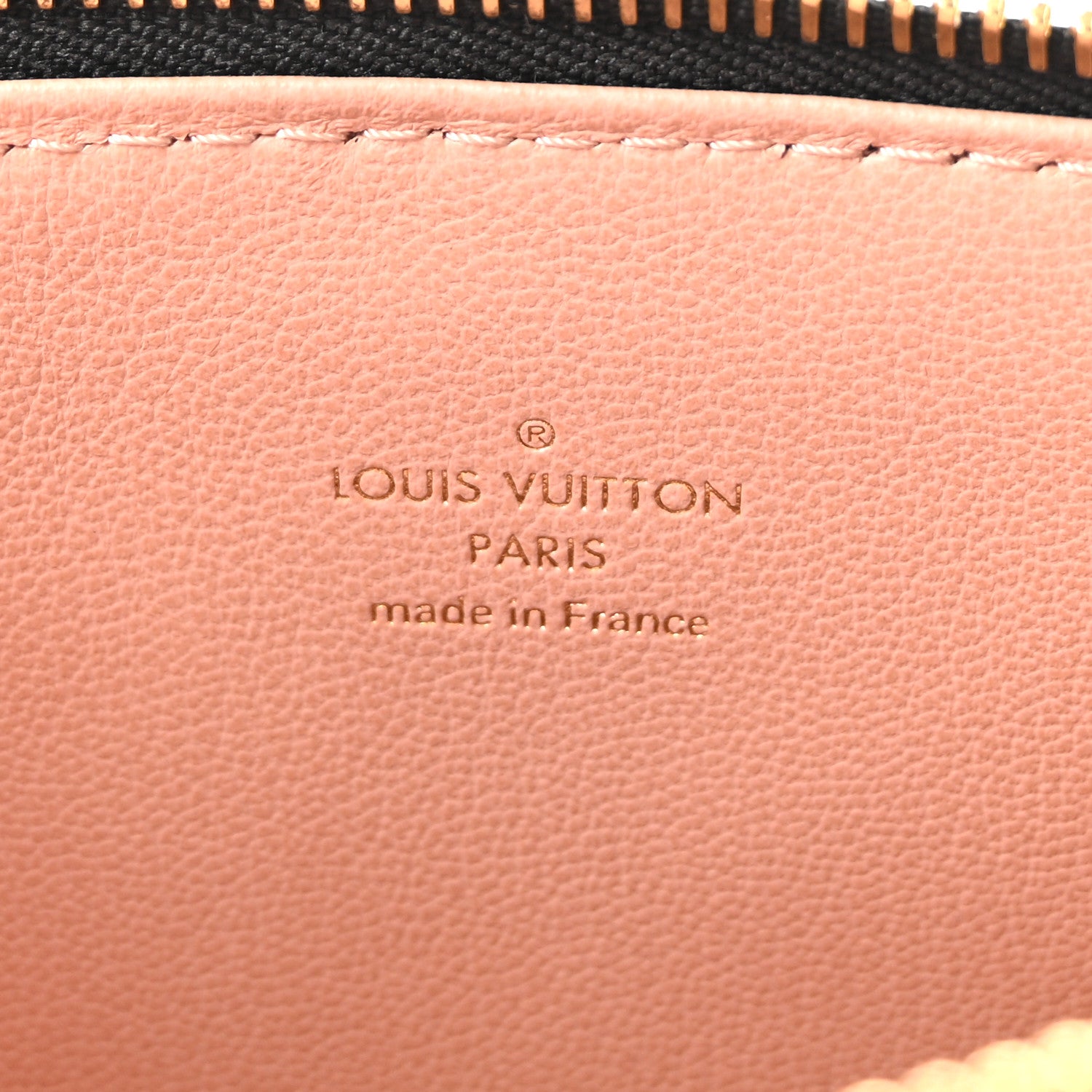 Louis Vuitton Lambskin Embossed Monogram Coussin PM Black 5 of 8
