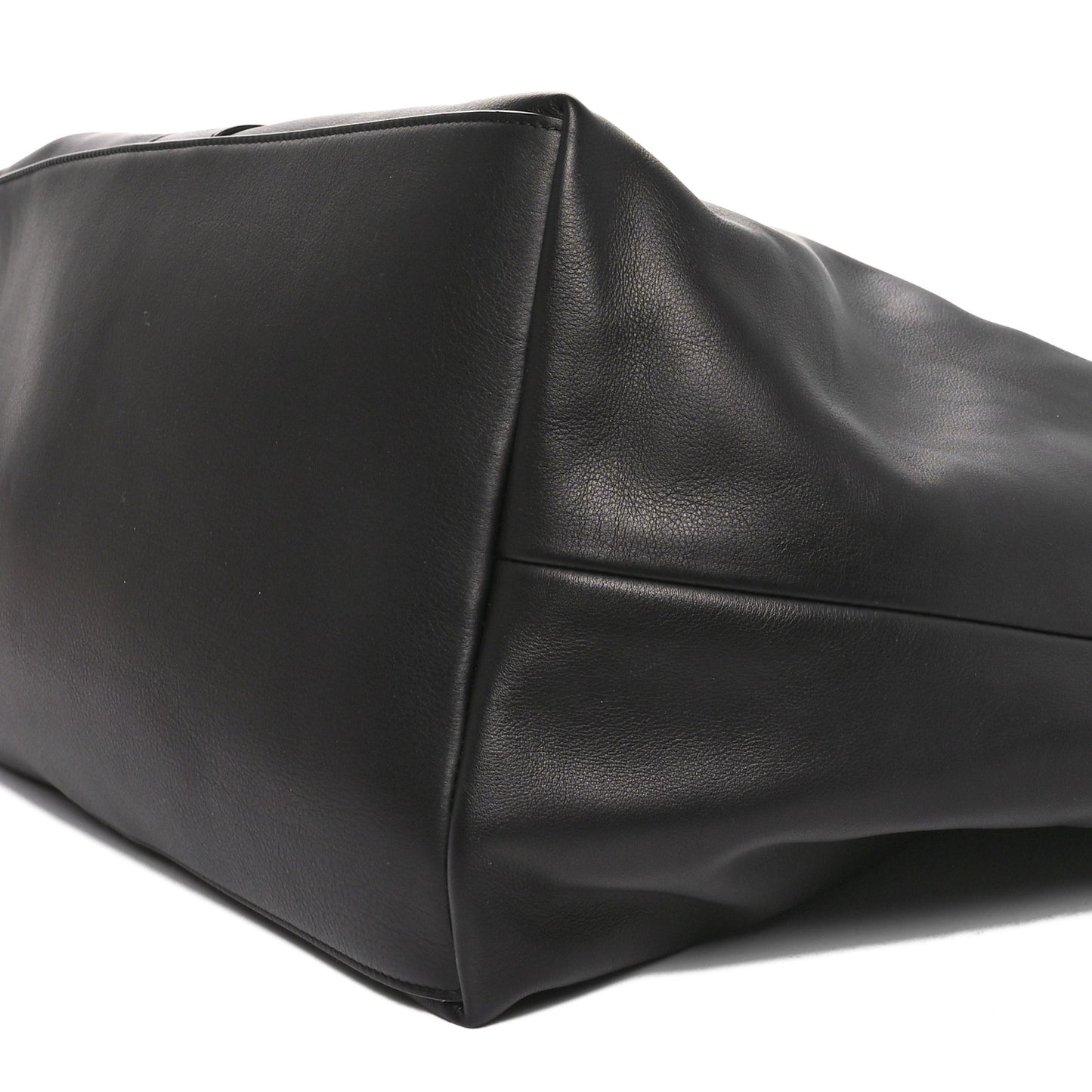 Calfskin Y Tote Black