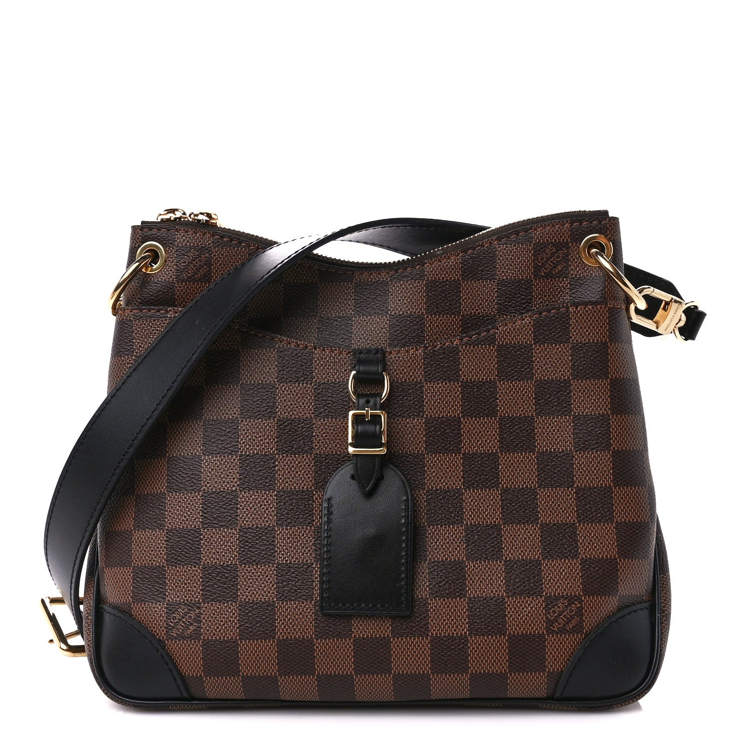 Louis Vuitton Damier Ebene Odeon PM Black 1 of 10