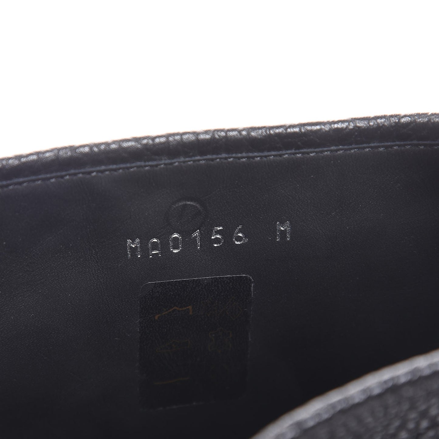 Calfskin Outlaw Flat Half Boots 41 Black