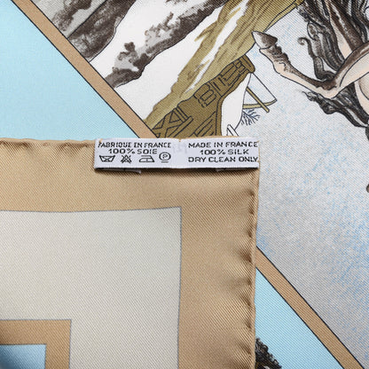 Hermes Silk Voyages En Russie Scarf 90 4 of 4