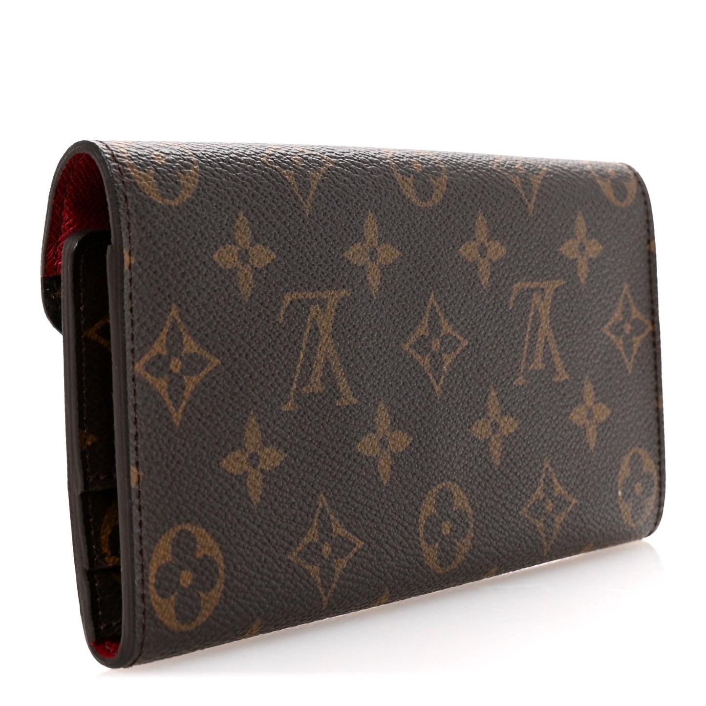 Monogram Josephine Wallet Red