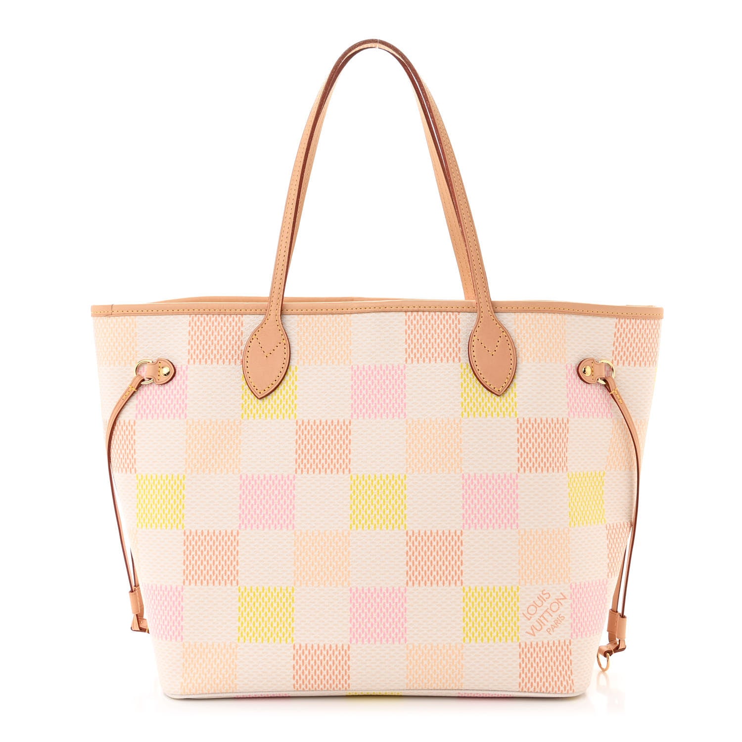 Louis Vuitton Damier Giant Neverfull MM Peach 1 of 11