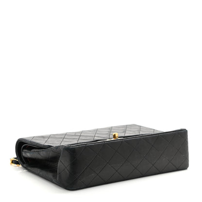 Chanel Lambskin Quilted Small Double Flap Black 3 of 10