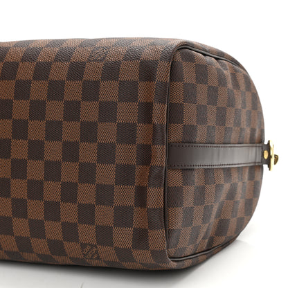 Louis Vuitton Damier Ebene Speedy Bandouliere 30 9 of 12