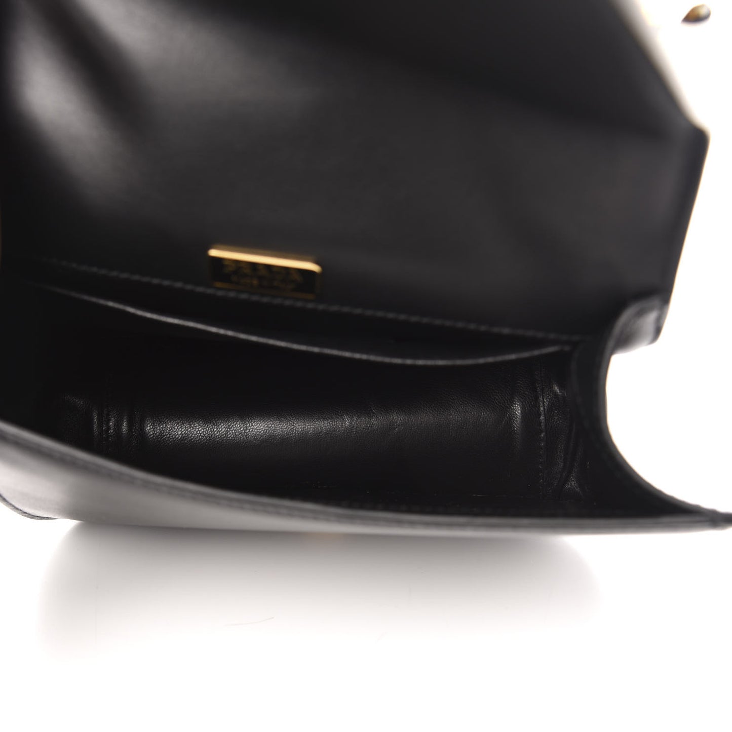 City Calf Pionniere Saddle Bag Black White