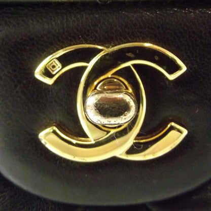 Chanel Lambskin Medium Double Flap Black 11 of 13