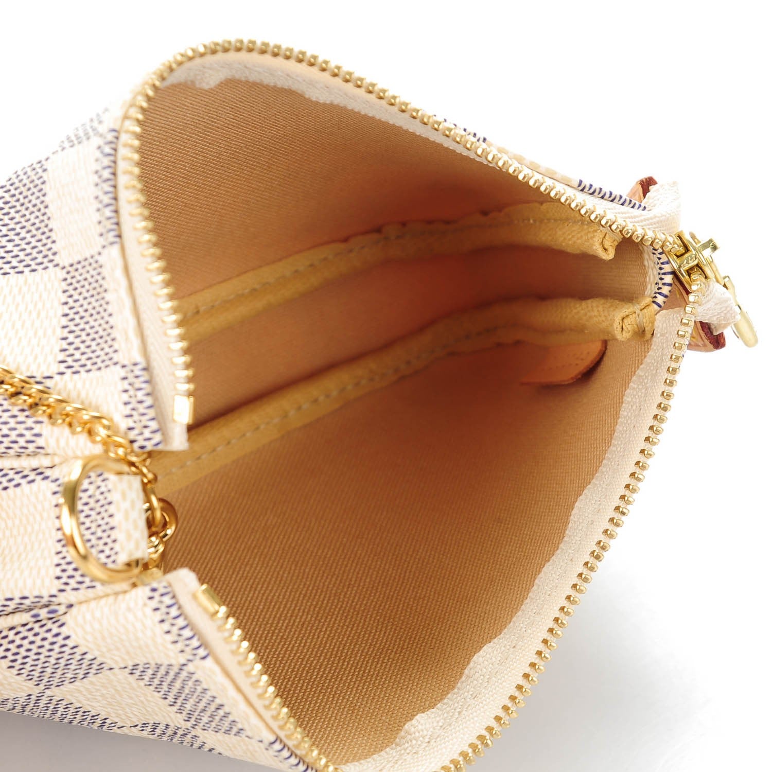 Louis Vuitton Damier Azur Mini Pochette Accessories 5 of 7