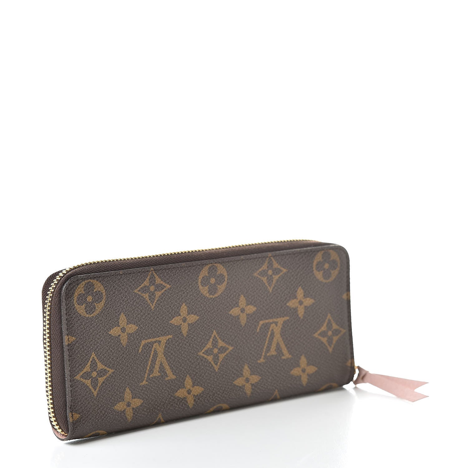Louis Vuitton Monogram Clemence Wallet Rose Ballerine 3 of 8