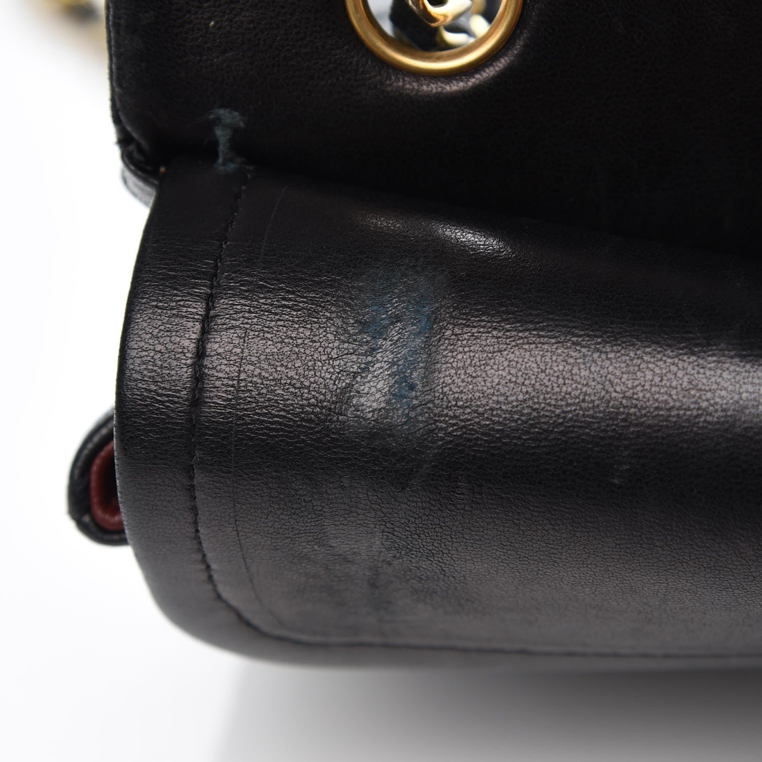 Chanel Lambskin Quilted Small Double Flap Black 9 of 15