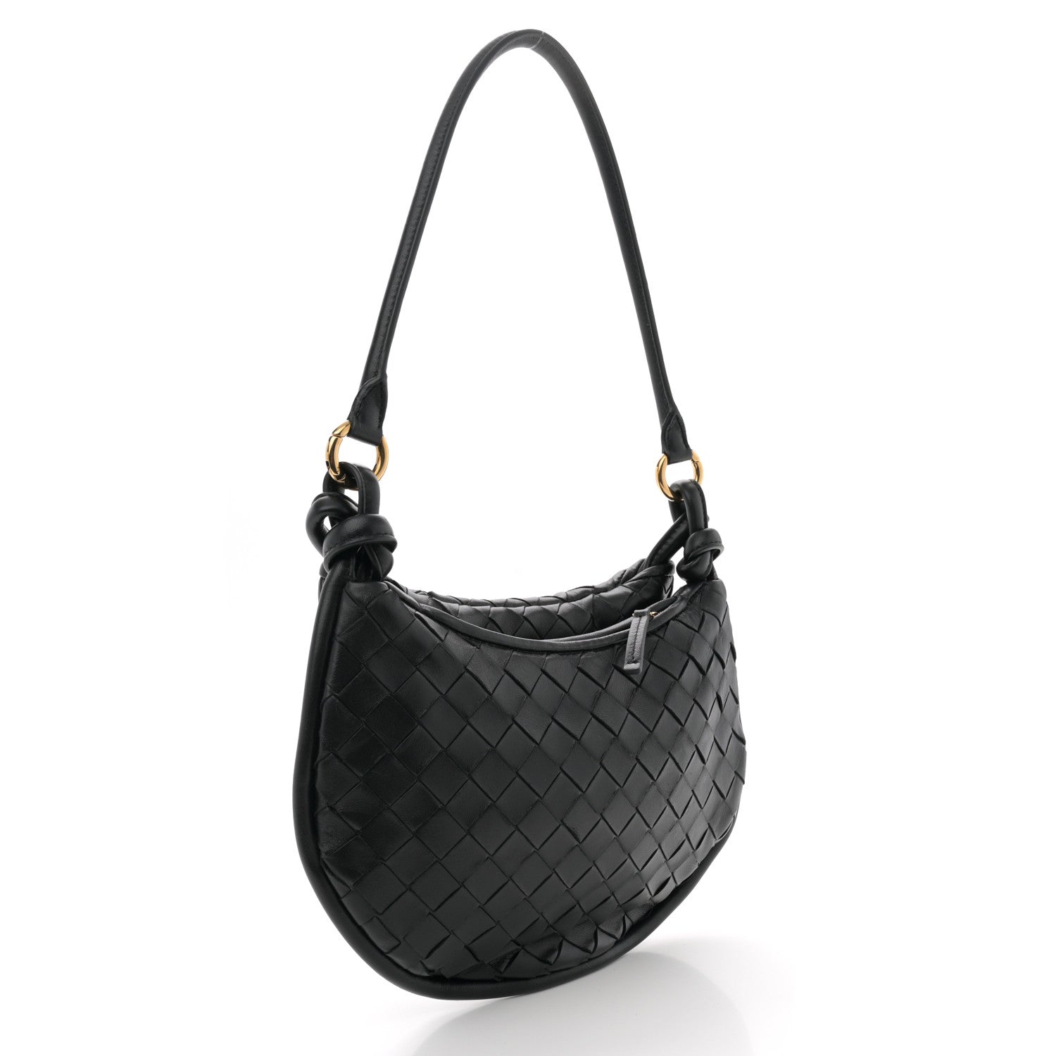 Bottega Veneta Nappa Intrecciato Small Gemelli Black 3 of 10