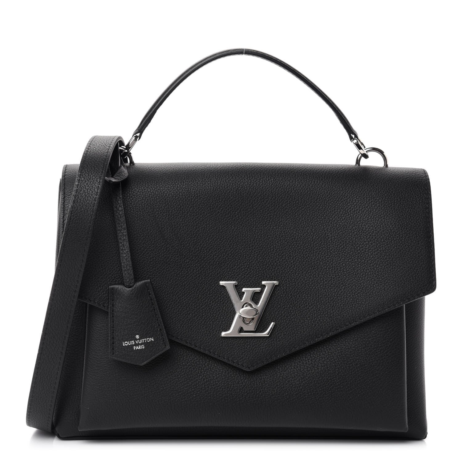 Louis Vuitton Soft Calfskin My Lockme Top Handle Black 1 of 11
