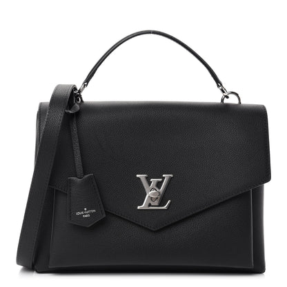 Louis Vuitton Soft Calfskin My Lockme Top Handle Black 1 of 11