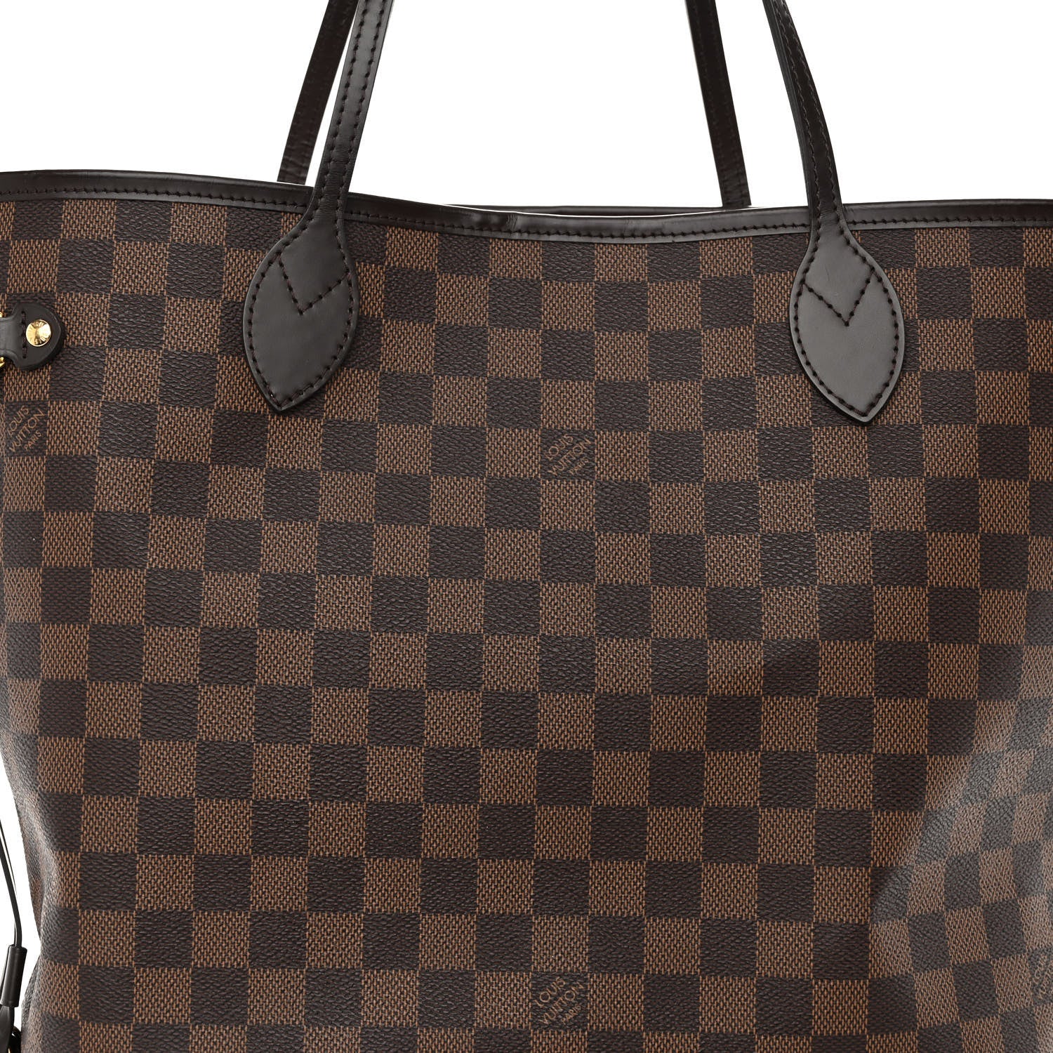Louis Vuitton Damier Ebene Neo Neverfull MM Rose Ballerine 10 of 12