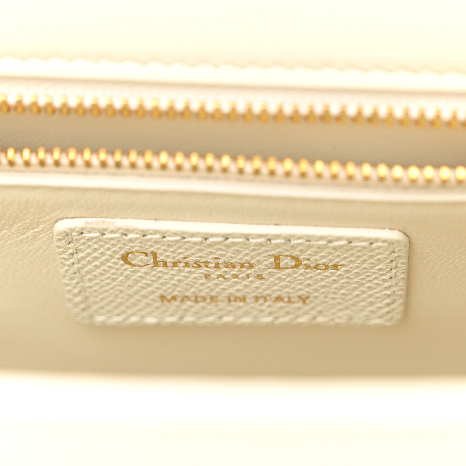 Christian Dior Grained Calfskin 30 Montaigne Flap Bag White 6 of 12