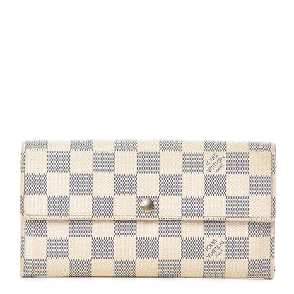 Louis Vuitton Damier Azur Sarah Wallet 1 of 14