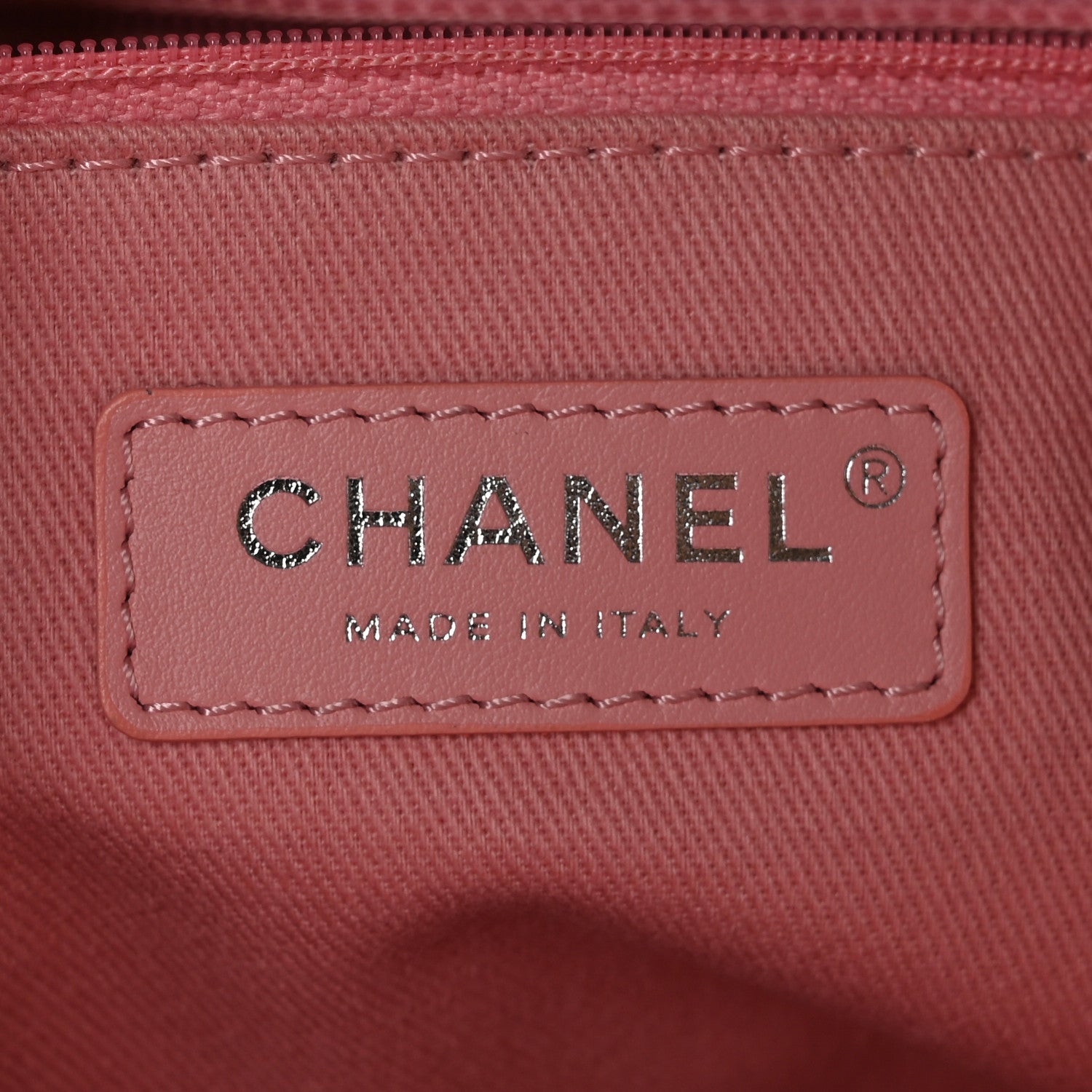 Chanel Canvas Deauville Small Bowling Bag Pink 6 of 10
