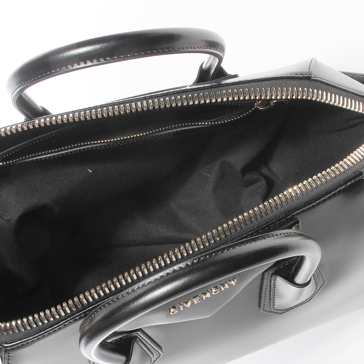 Givenchy Shiny Lord Calfskin Medium Antigona Black 5 of 8