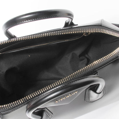 Givenchy Shiny Lord Calfskin Medium Antigona Black 5 of 8