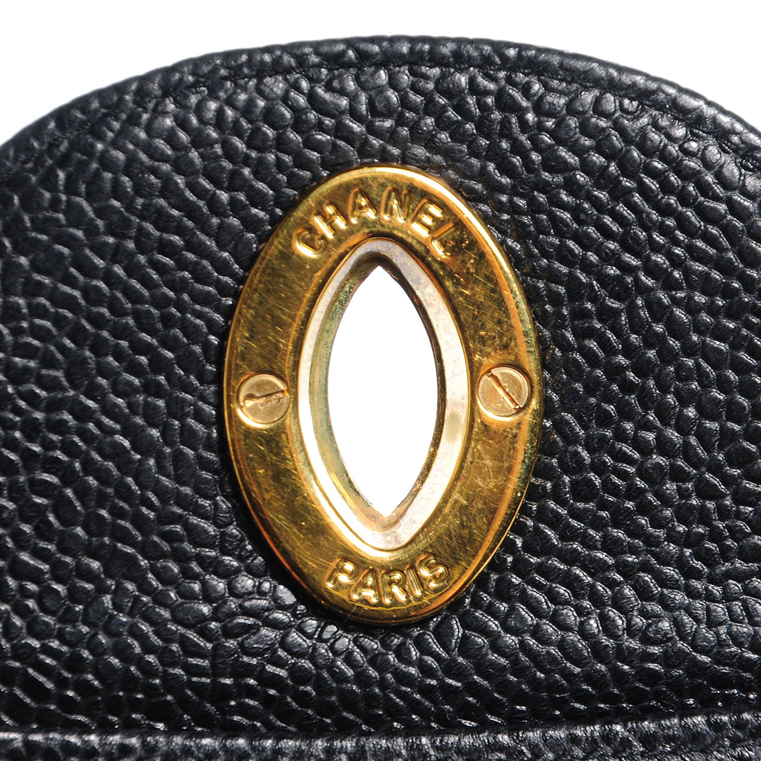 Chanel Caviar Vertical Quilt Jumbo Flap Black 6 of 8
