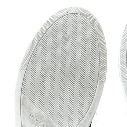 Givenchy Calfskin Band Logo Womens Urban Street Sneakers 39.5 White Black 7 of 13