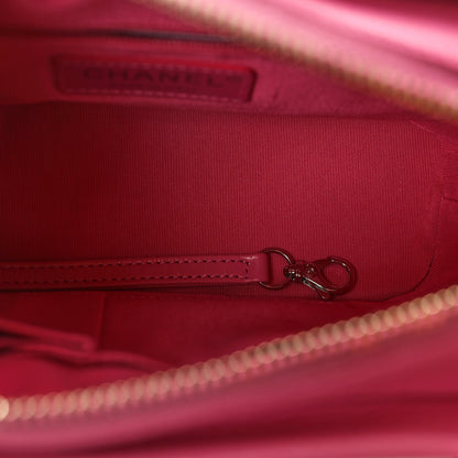 Chanel Aged Calfskin Quilted Small Gabrielle Hobo  Pink 5 of 10