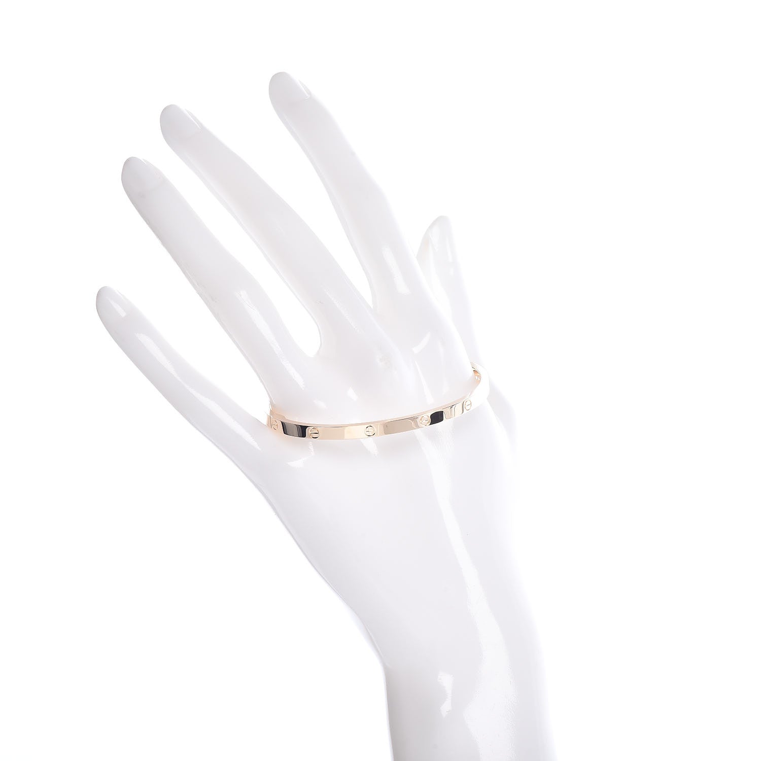 Cartier 18K Yellow Gold Small LOVE Bracelet 17 2 of 5