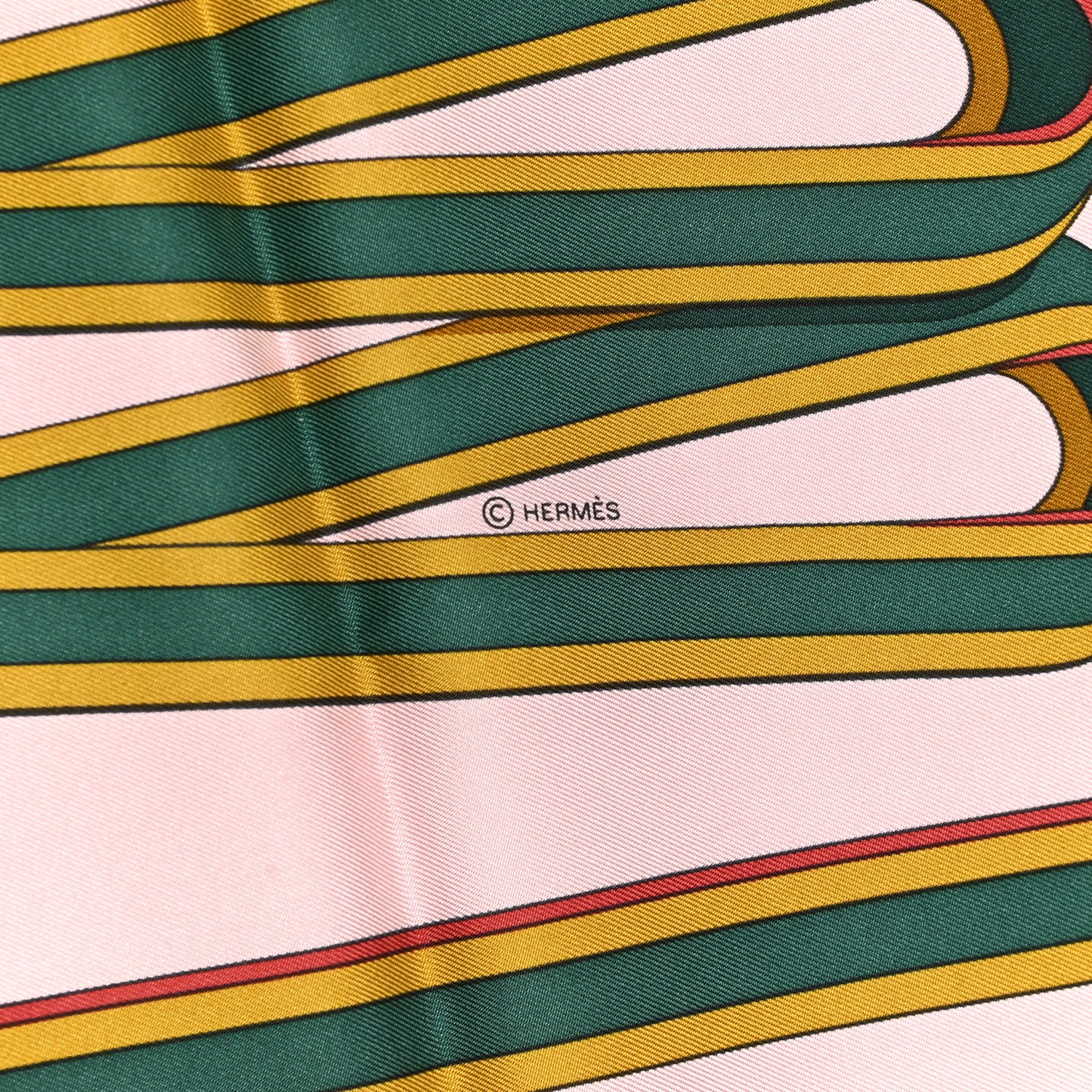 Silk Twill Grand Tralala 90 Rose Poudre Vert