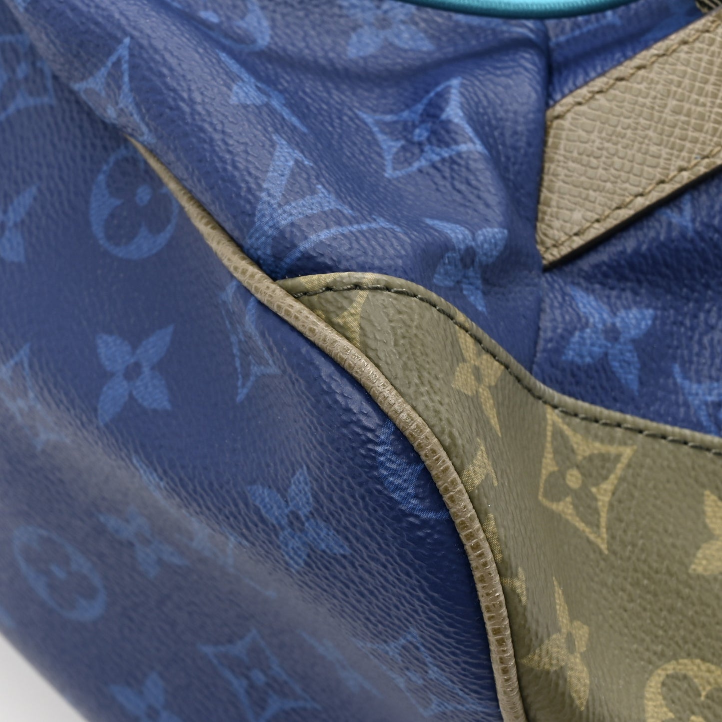 Monogram Taiga Outdoor Backpack Pacific Blue