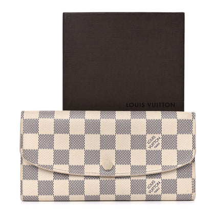 Louis Vuitton Damier Azur Emilie Wallet 17 of 17