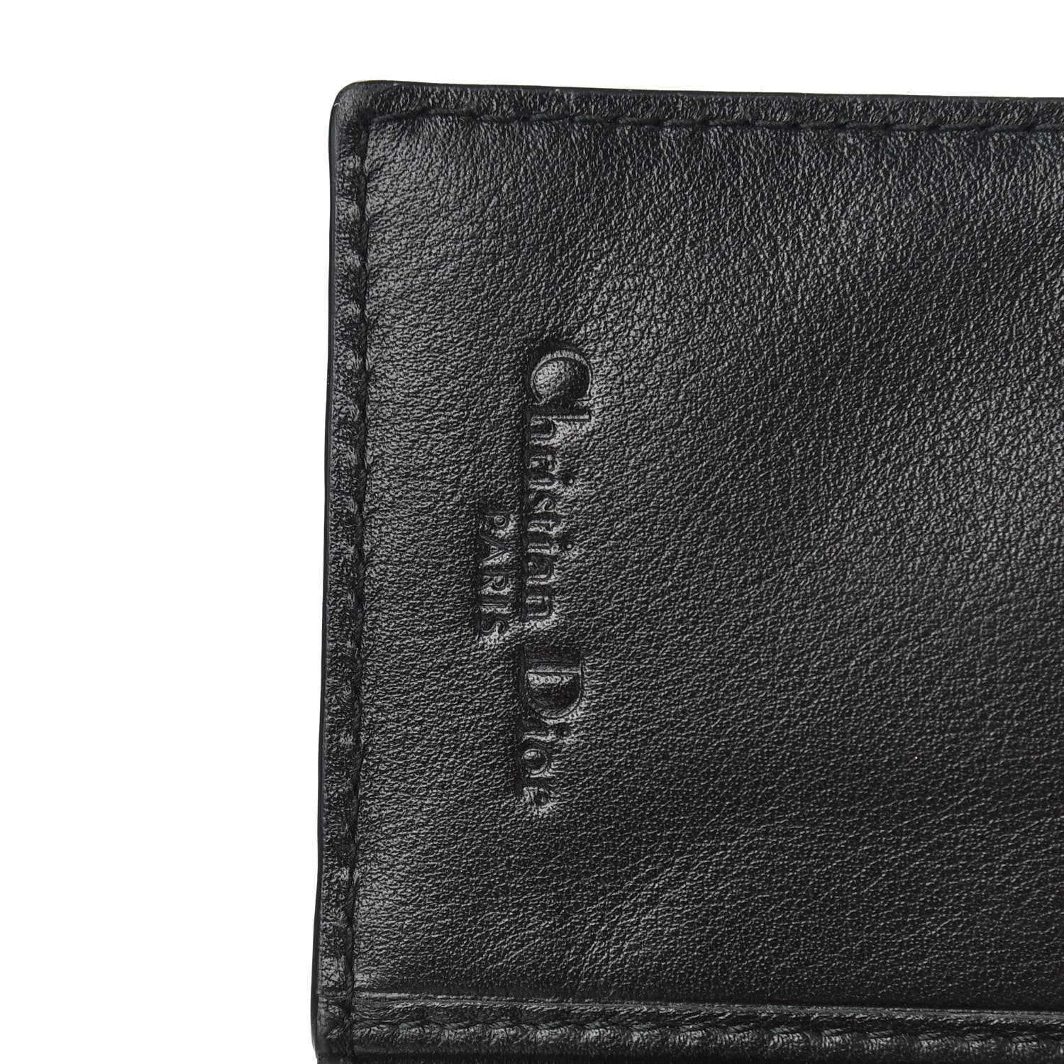 Christian Dior Patent Cannage Lady Dior Card Holder Black 6 of 6