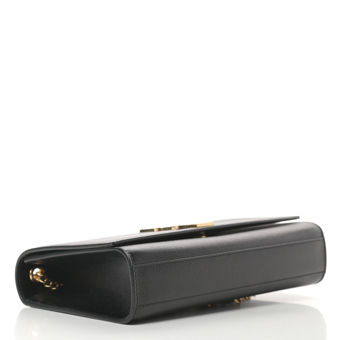 Grain De Poudre Medium Classic Monogram Kate Satchel Black