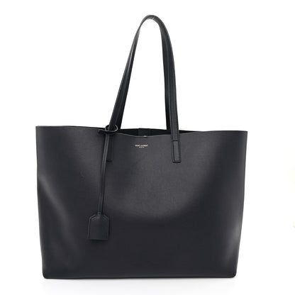 Saint Laurent Calfskin Large Shopping Tote Black 1 of 10