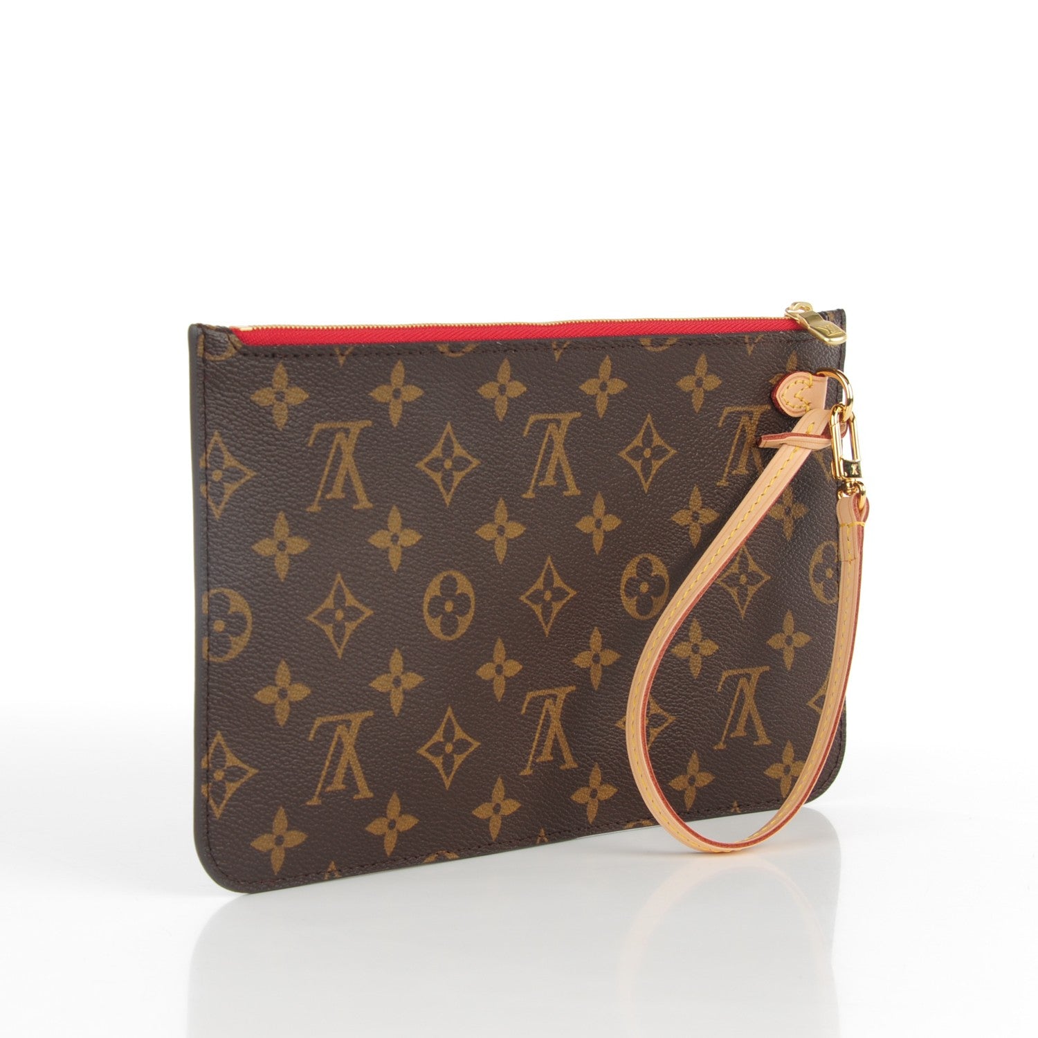 Louis Vuitton Monogram Neverfull MM GM Pochette Cherry 3 of 8