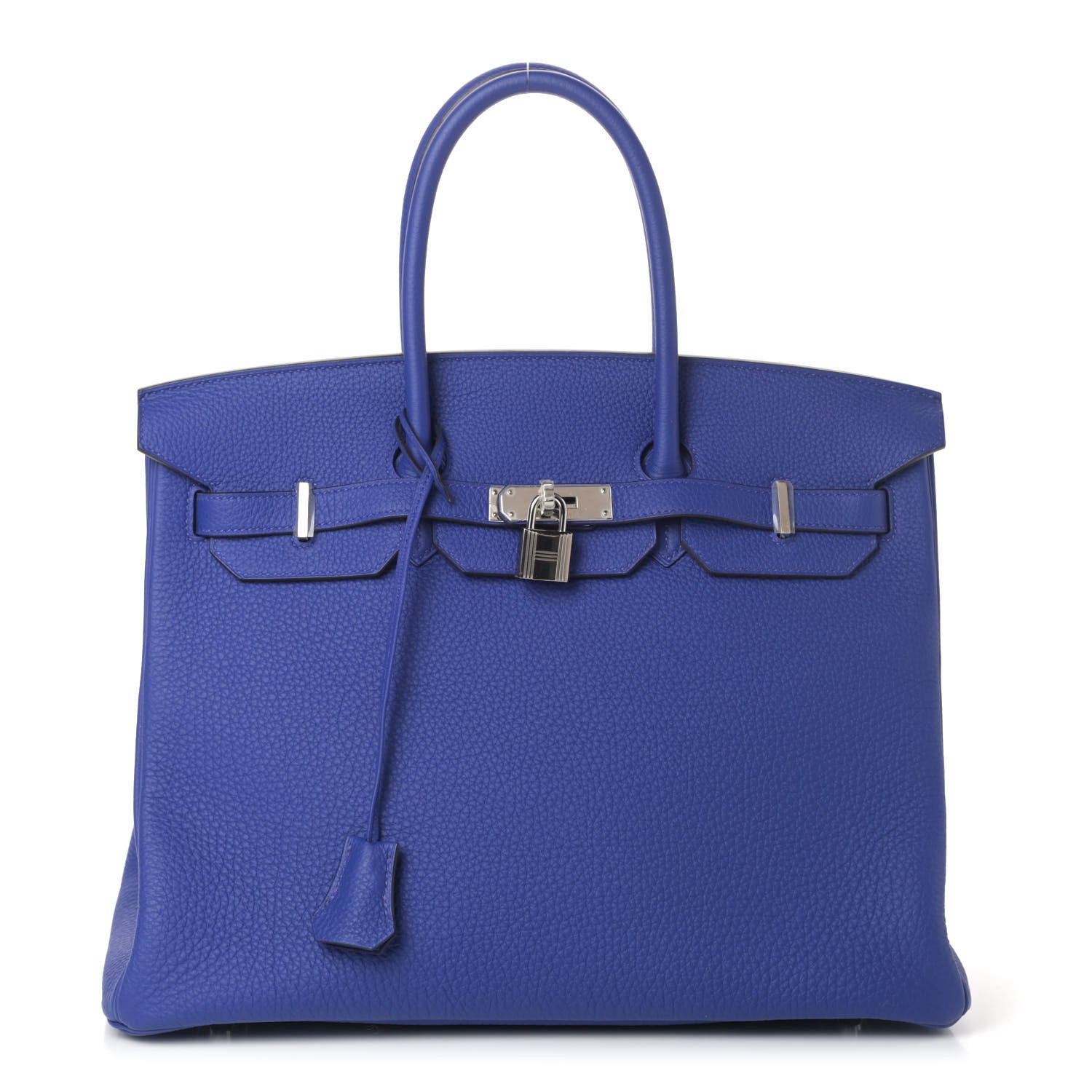 Hermes Togo Birkin 35 Bleu Electrique 1 of 5