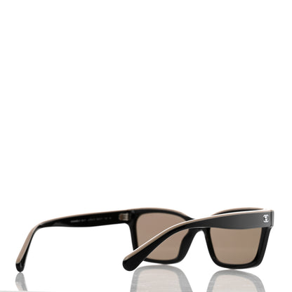 Chanel Acetate Square Sunglasses 5417 Black 4 of 8