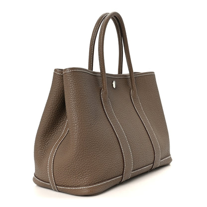 Hermes Negonda Garden Party 30 TPM Etoupe 3 of 10