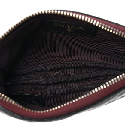 Chanel Caviar Quilted Small Pouch Black 5 of 6