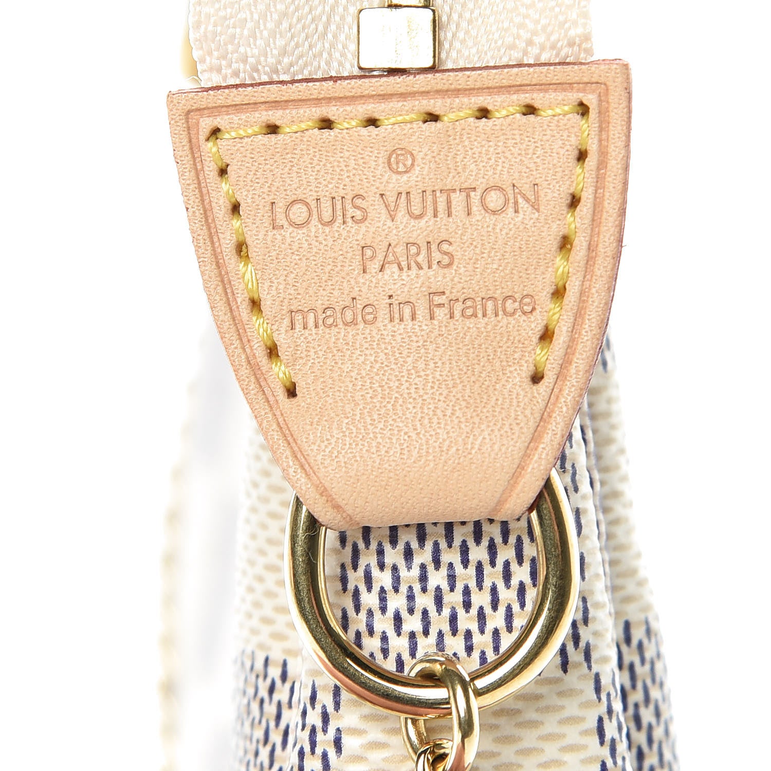 Louis Vuitton Damier Azur Mini Pochette Accessories 7 of 10