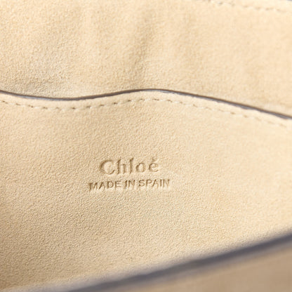 Chloe Suede Calfskin Small Faye Shoulder Bag Lemonade 6 of 11