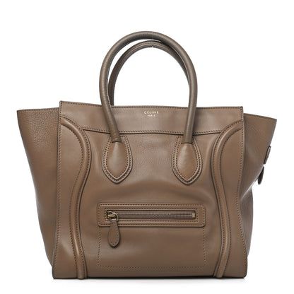 Celine Smooth Calfskin Micro Luggage Camel 1 of 8