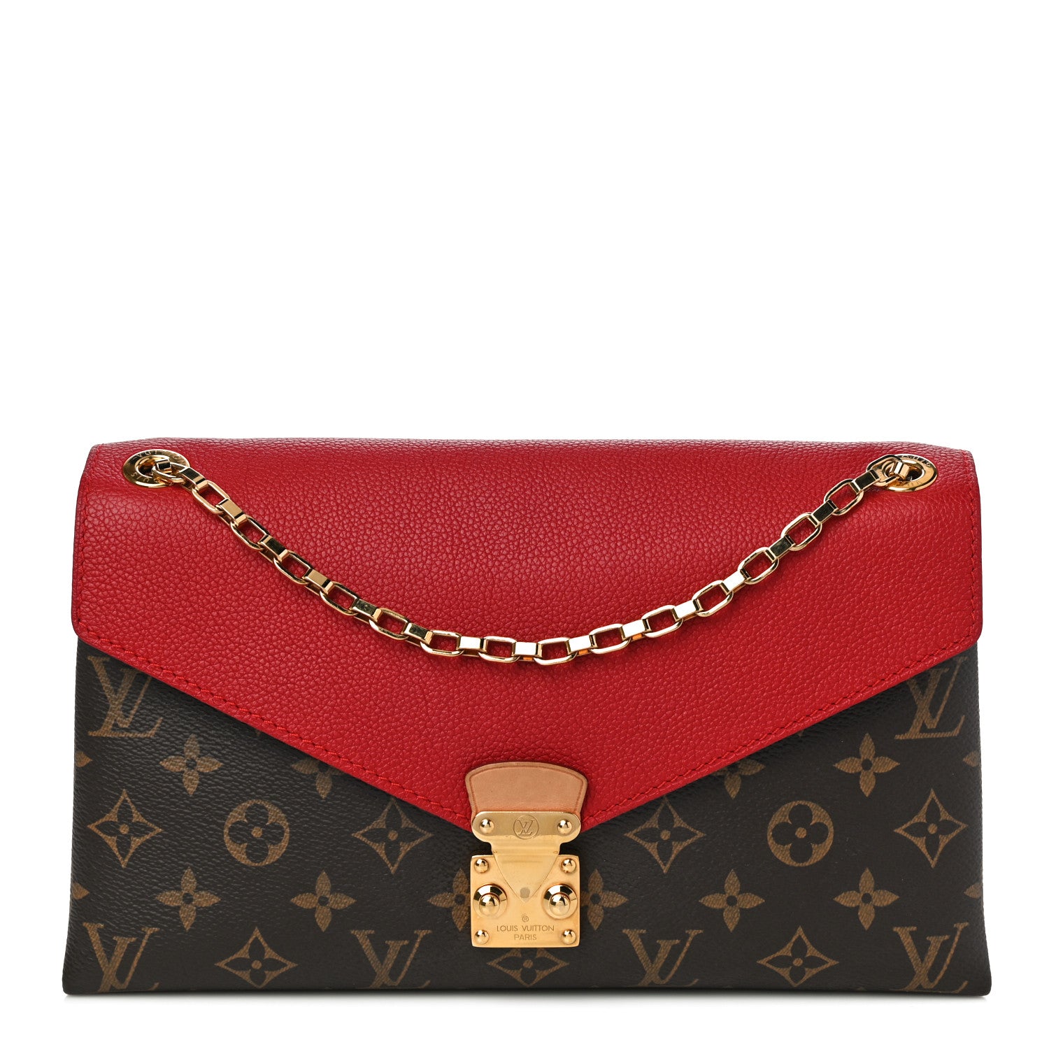 Louis Vuitton Monogram Pallas Chain Cherry 1 of 10