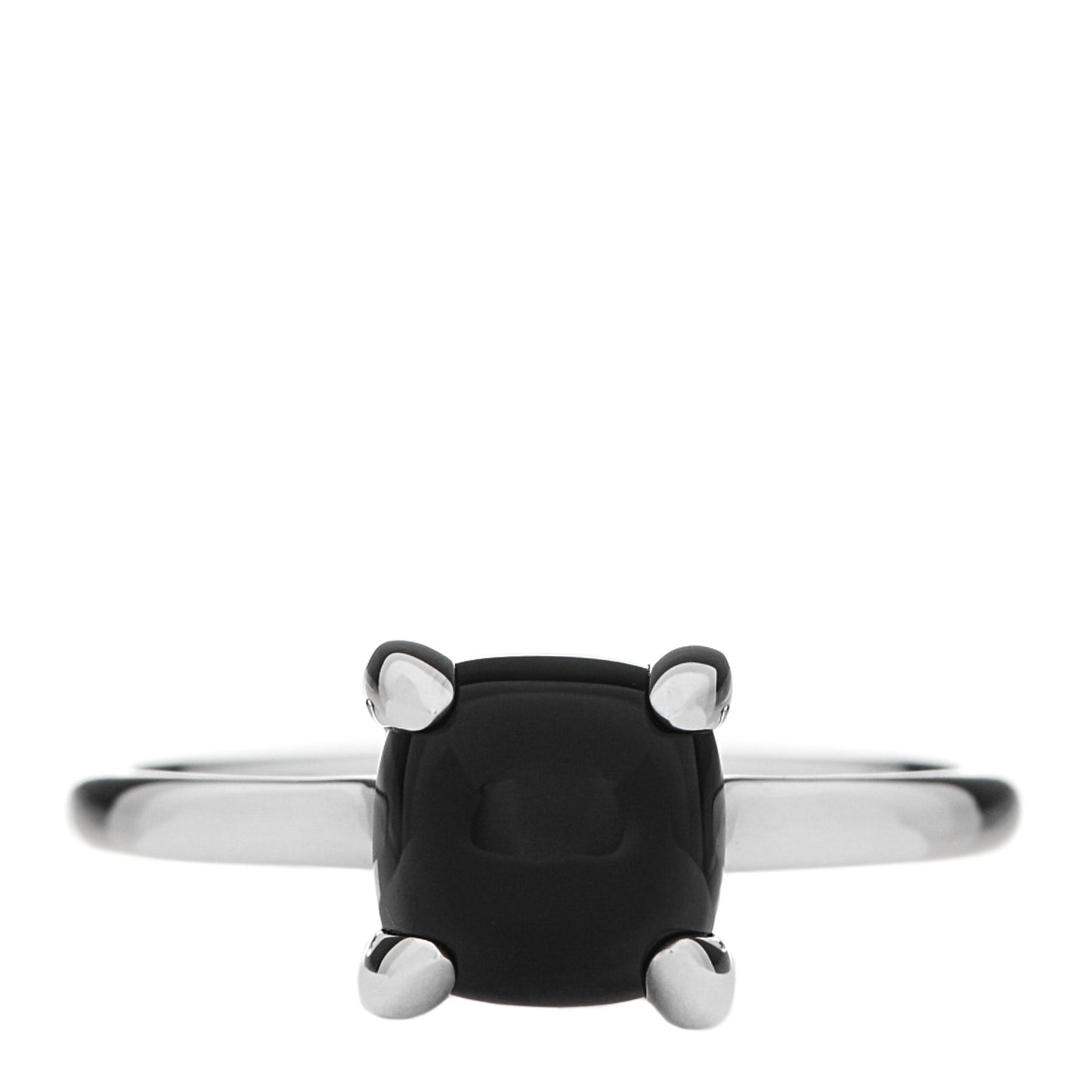Sterling Silver Black Onyx Paloma Picasso Sugar Stacks Ring 54 7