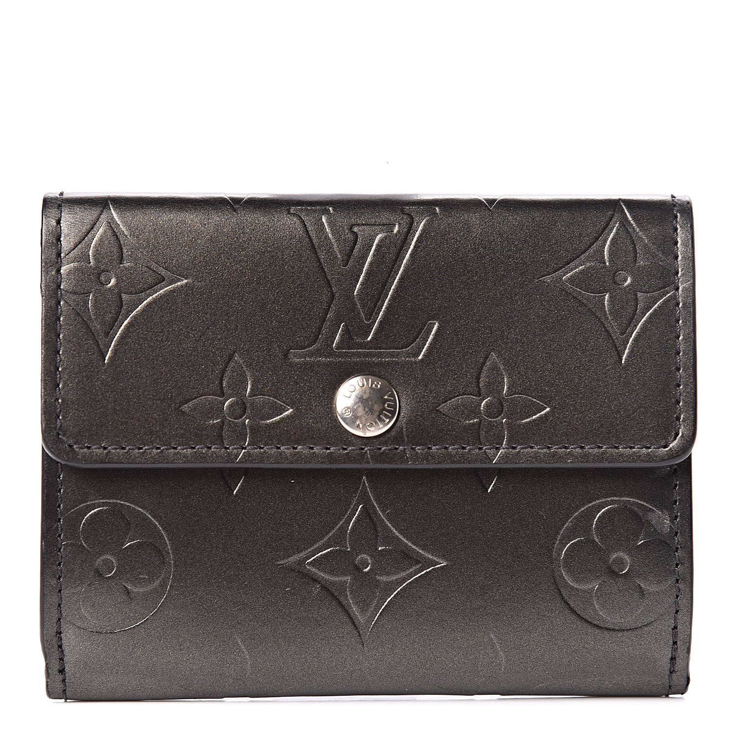 Louis Vuitton Mat Monogram Ludlow Wallet Black 1 of 6
