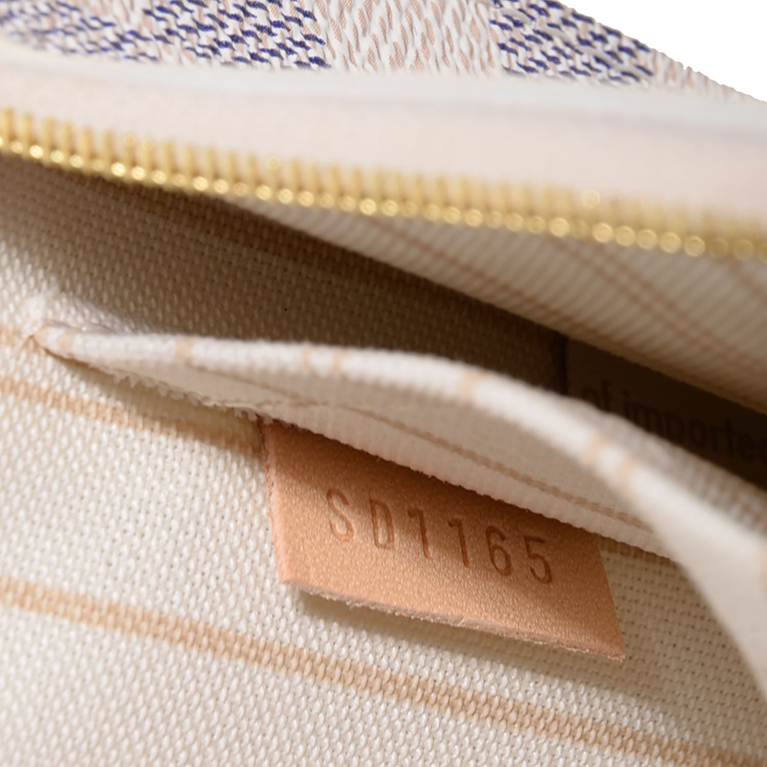 Louis Vuitton Damier Azur Neverfull MM GM Pochette 7 of 8