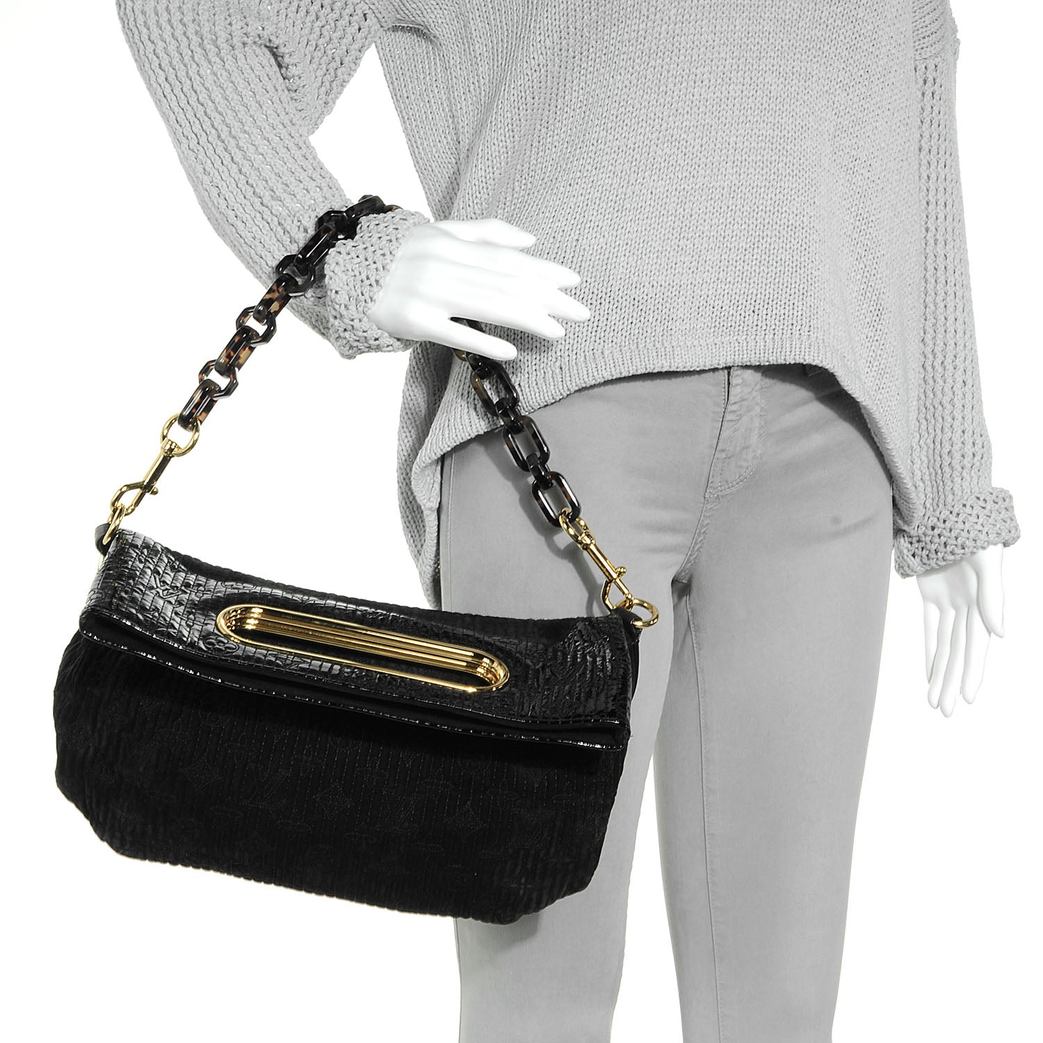 Louis Vuitton Monogram Motard Beforedark Black 2 of 8
