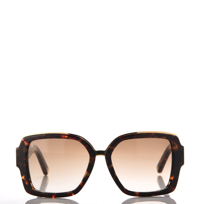Louis Vuitton Soupcon Carre Sunglasses Z0483W Tortoise 2 of 8