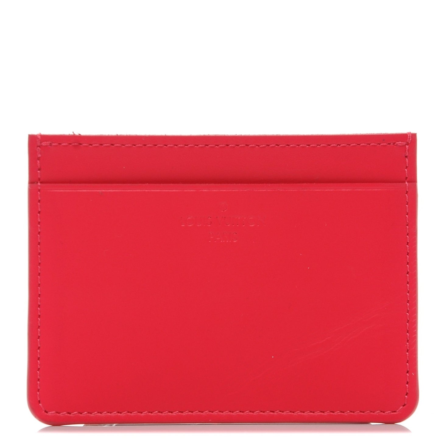 Calfskin Jeanne Wallet Card Holder Insert Hot Pink