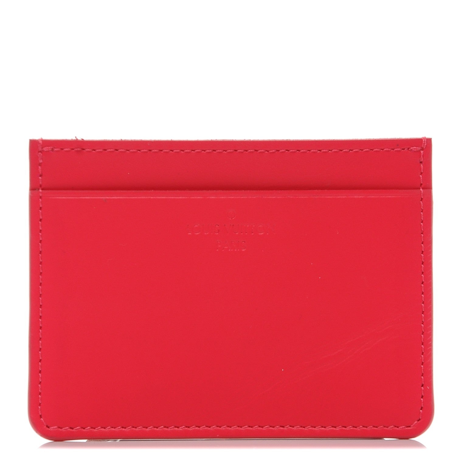 Louis Vuitton Calfskin Jeanne Wallet Card Holder Insert Hot Pink 1 of 6
