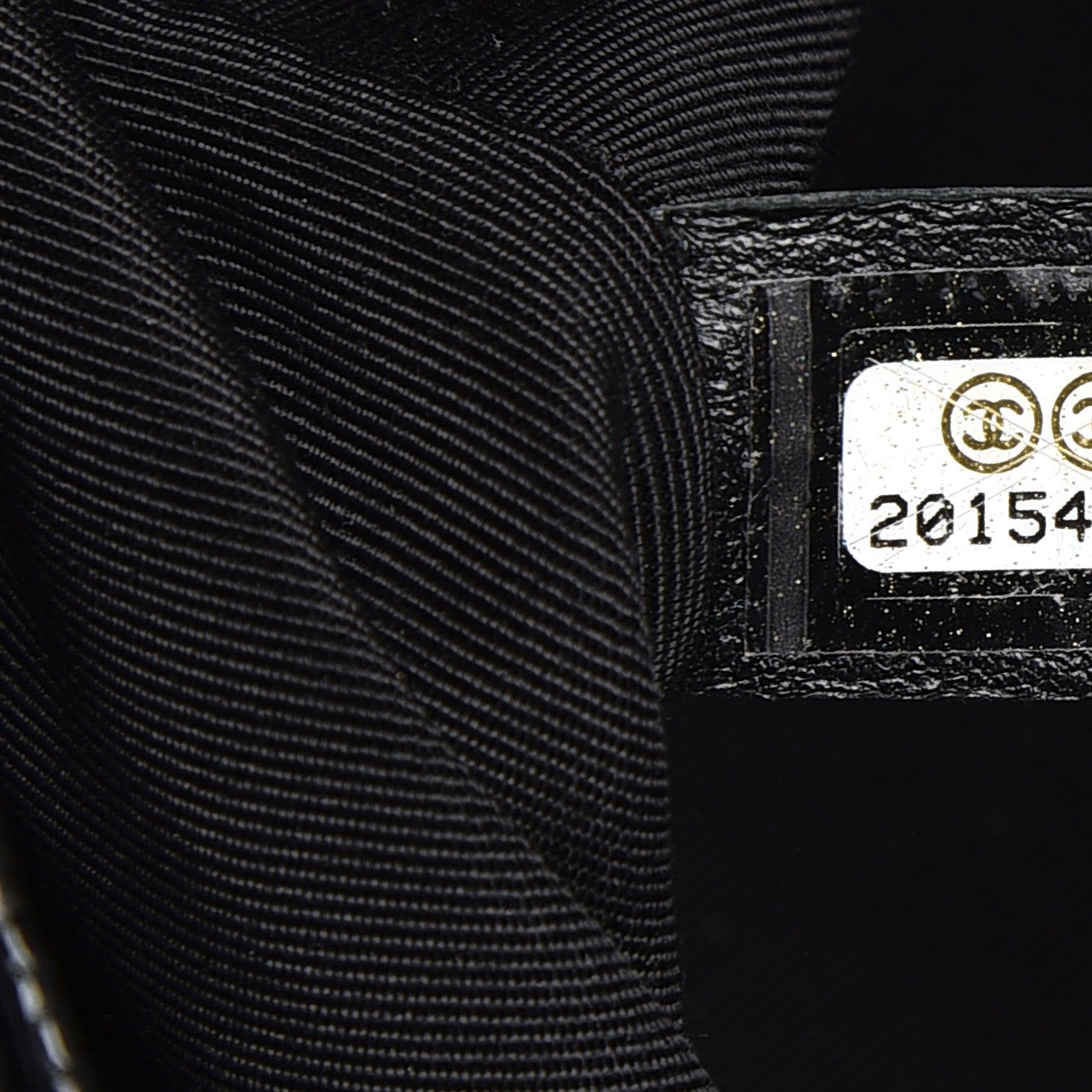 Chanel Caviar Quilted Medium Boy Flap Black 7 of 8